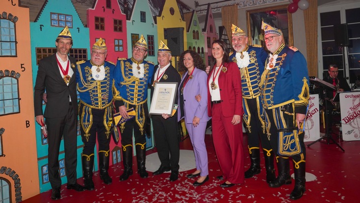 Kölner Dreigestirn bei &quot;Karneval in der Wolkenburg&quot; der Sparkasse KölnBonn