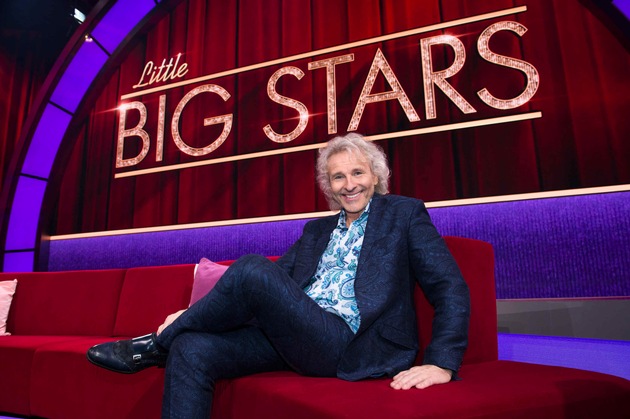 Thomas Gottschalk spricht, tanzt, spielt und lacht mit seinen kleinen Gästen in der neuen SAT.1-Sonntags-Show &quot;Little Big Stars&quot; ab 23. April 2017