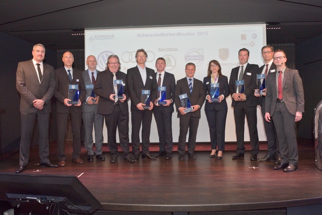 Platz eins für SKODA in Zufriedenheitsstudie &apos;SchwackeMarkenMonitor 2015&apos; (FOTO)
