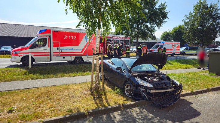 FFW Schiffdorf: Verkehrsunfall mit drei Verletzten - Bremerhavener Straße teilweise voll gesperrt