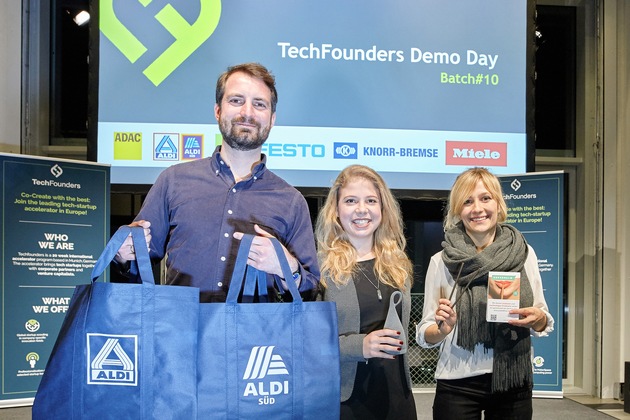 Startups präsentieren Ergebnisse: Nachhaltige Verpackungen und Produkte bald bei ALDI