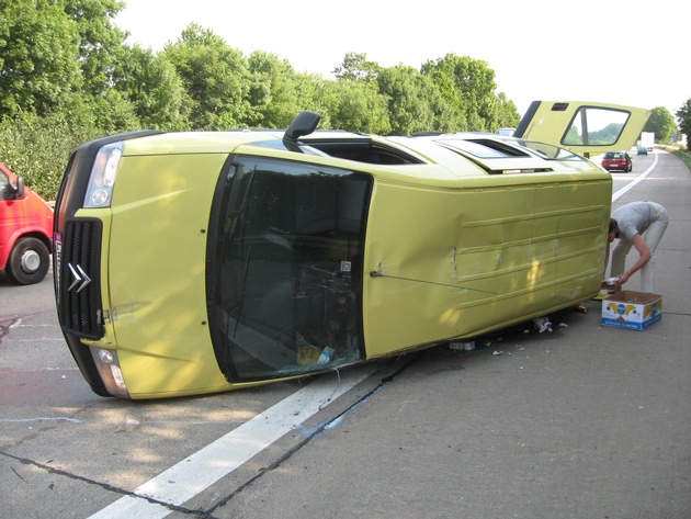 POL-HI: BAB 7, LK Hildesheim -- 15 km Stau nach Unfall auf der BAB 7