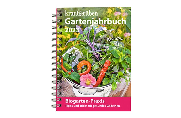 kraut&rüben-Gartenjahrbuch 2023 erschienen: Tipps und Tricks für den Biogarten