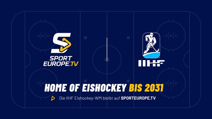 SPORTEUROPE.TV verlängert vorzeitig: IIHF Eishockey-Weltmeisterschaft langfristig bis 2031 gesichert