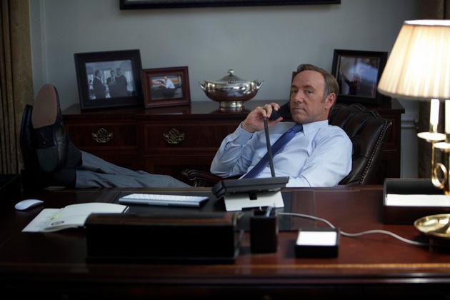 Perfide Machtspiele in Washington: SAT.1 zeigt den US-Serienhit &quot;House of Cards&quot; ab 10. November 2013, um 23:15 Uhr (FOTO)