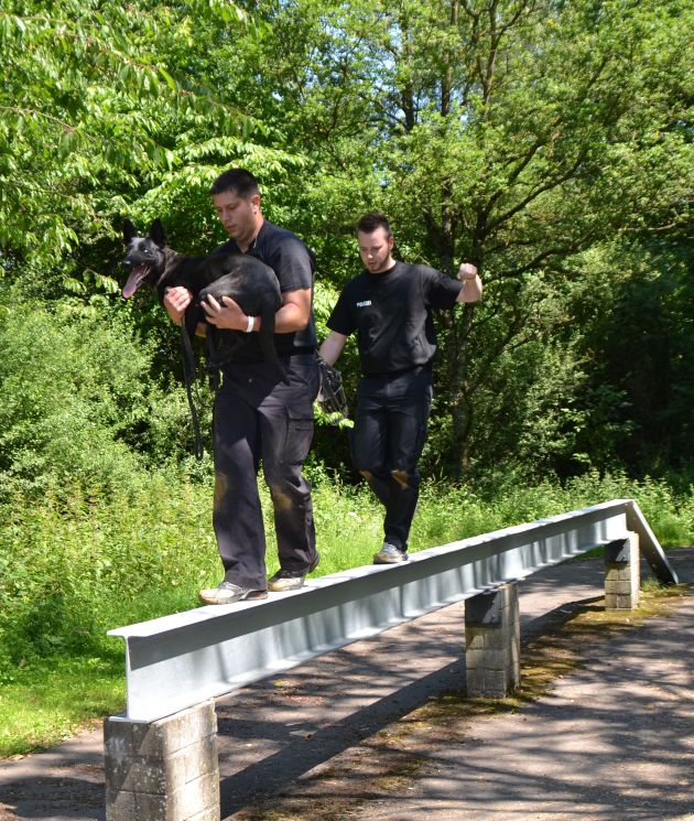POL-NI: Nienburger Polizeidiensthundführergruppe der Polizeidirektion Göttingen folgte der Einladung nach Luxemburg