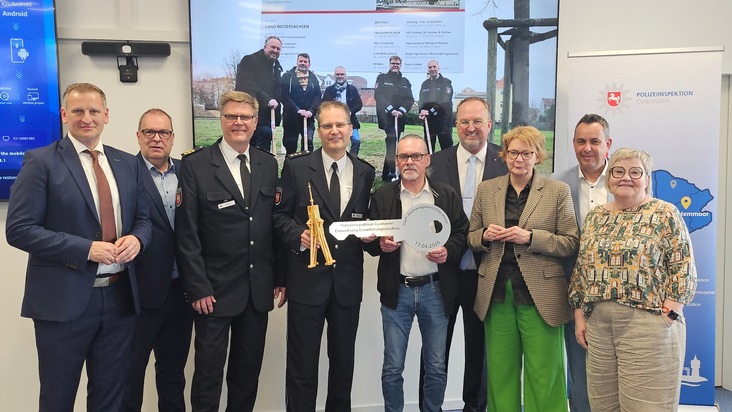POL-CUX: Pressemitteilung zur offiziellen Einweihung des Erweiterungsbaus der Polizeiinspektion Cuxhaven (Fotos und Faktenblatt im Anhang)