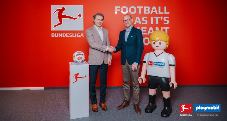 Deine Welt. Dein Stadion: Playmobil feiert den Fußball! / Zusammen mit der DFL Deutsche Fußball Liga startet Playmobil in ein neues Kapitel / Erste Figuren ab März 2026 erhältlich