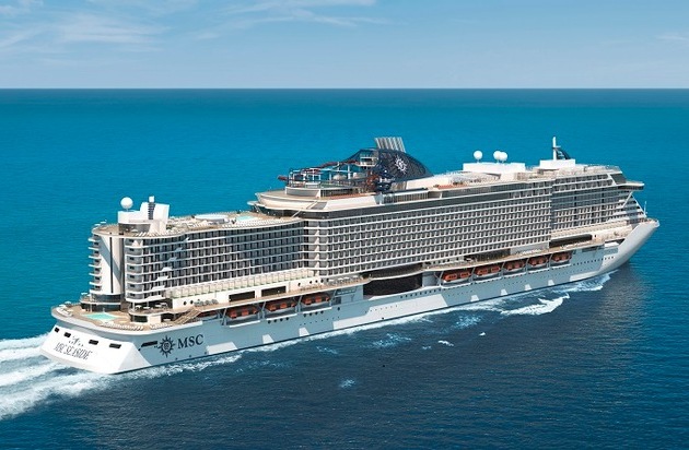 MSC Kreuzfahrten: MSC Kreuzfahrten feiert M&uuml;nzzeremonie f&uuml;r die MSC Seaside, dem Schiff, das der Sonne folgt / Innovatives Design bietet Sonnenanbetern einen der gr&ouml;ssten Outdoor-Bereiche auf See