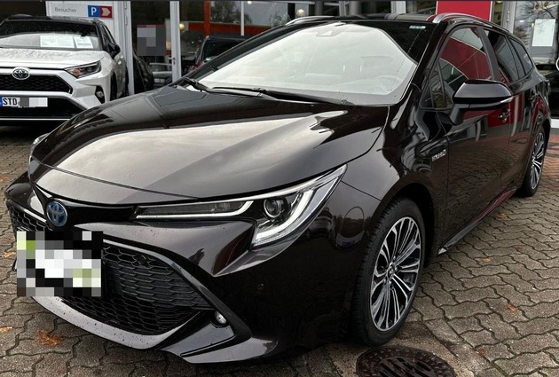 POL-STD: Toyota Corolla bei Stader Autohaus entwendet