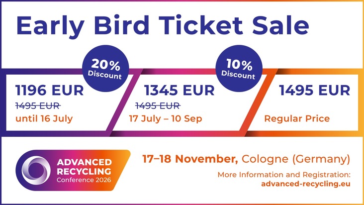 Advanced Recycling Conference 2026 to Showcase Innovations &ndash; Call for Abstracts