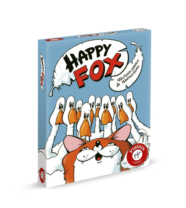 Happy Fox: Gans(z) schön ausgefuchst! Ein tierisch-witziges Pocket-Kartenspiel von Piatnik