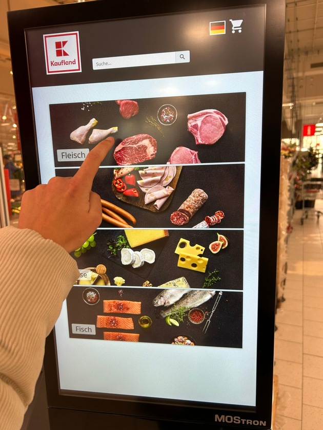 Innovation an der Bedientheke: Kaufland gewinnt reta award für Bestellstele
