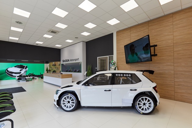 SKODA FABIA R5 hat ein neues Zuhause: neue Zentrale für SKODA Motorsport (FOTO)