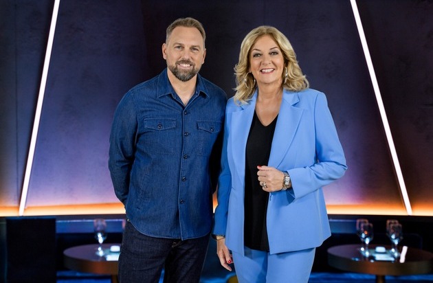 NDR Norddeutscher Rundfunk: "NDR Talk Show": Bettina Tietjens neuer Partner heißt Steven Gätjen / Start: Freitag, 31. Januar 2025, 22.00 Uhr, NDR Fernsehen