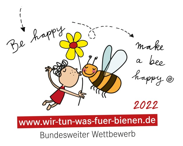 Bundesweiter Pflanzwettbewerb „Wir tun was für Bienen!“ 2022 erfolgreich beendet