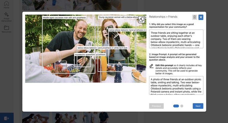 Human reality, not cyborg clich&eacute;s: representing people with prostheses accurately in AI images