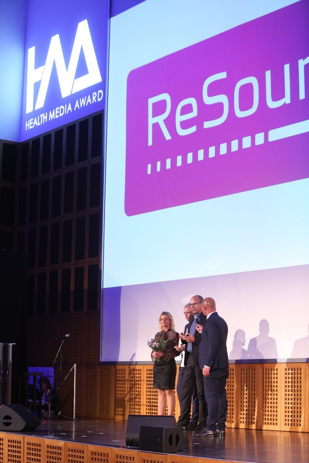 "Health Angel" für Medienarbeit zum Hörgerät ReSound LiNX: Vierjährige PR-Kampagne und IFA-Engagement der GN Hearing mit Health Media Award geehrt