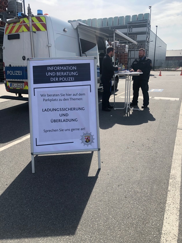 POL-VDMZ: Bad Kreuznach - &quot;Sicher ankommen&quot; - Polizei berät Autofahrer bei Baumärkten