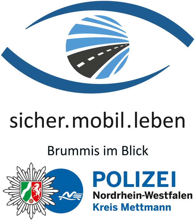 POL-ME: Bundesweite Verkehrssicherheitsaktion &quot;sicher.mobil.leben - Brummis im Blick&quot; - Kreis Mettmann - 1909058