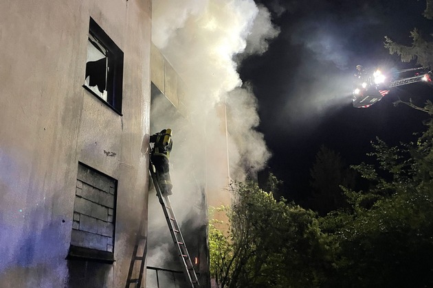 FF Goch: Brandstiftung: Unbekannte zündeln an ehemaligen Belgierhäusern