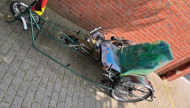 POL-MS: Liegefahrrad sichergestellt - Polizei sucht Eigentümer