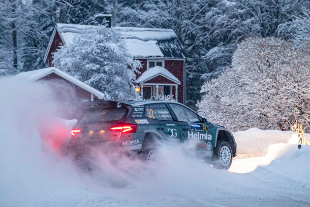 Rallye Schweden: Skandinavische Škoda Crews peilen bei der einzigen Schnee-Rallye der WM-Saison WRC2-Punkte an