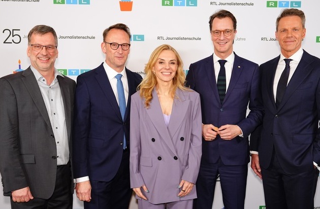 25 Jahre RTL Journalistenschule: Jubiläumsfeier mit NRW-Ministerpräsident ...