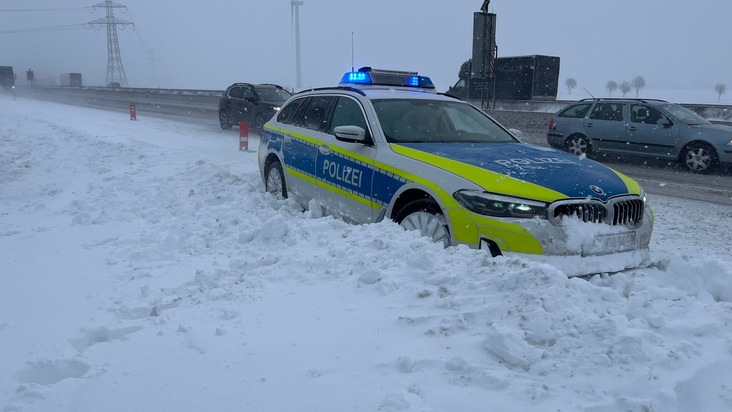 POL-HI: Pressemitteilung der Autobahnpolizei Hildesheim zur Unwetterlage am 09.01.2026
