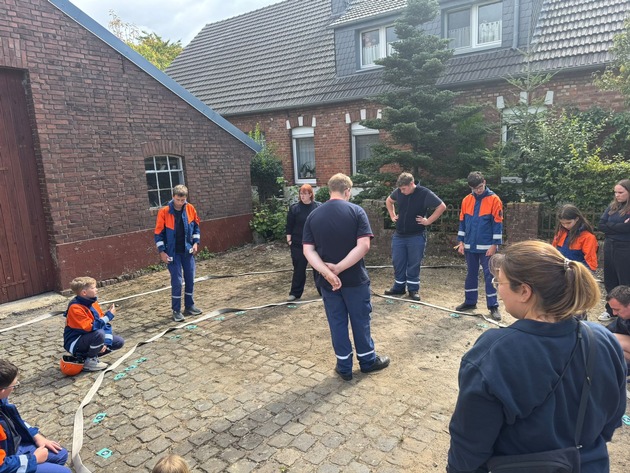 FW Alpen: Jugendfeuerwehr Alpen beim Kreizeltlager 2025