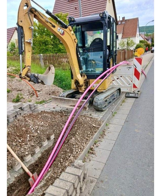 Kahla: Telekom startet Glasfaserausbau