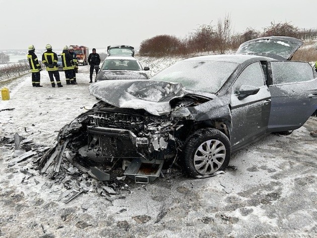 POL-PIBIN: Verkehrsunfall mit Personenschaden auf der L 413 bei Wolfsheim