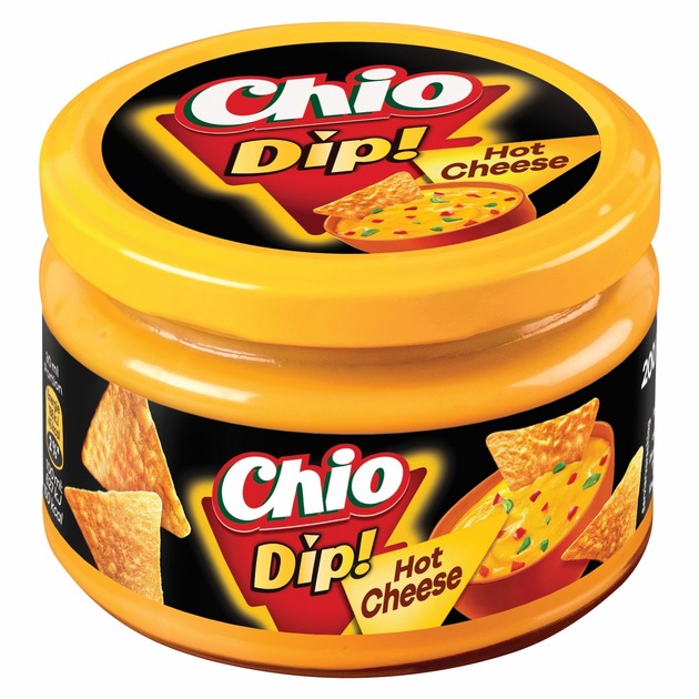 Rückruf vereinzelter Gläser des Produkts Chio „Dip! Hot Cheese“