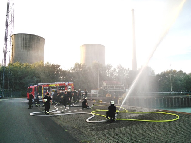 FW-WRN: Dienstabend Pumpenkunde / Wasserförderung am Gersteinwerk