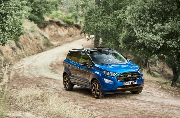 Ford-Werke GmbH: Neuer Ford EcoSport: Verbesserte Qualität, moderne Technologie-Lösungen und größere Vielseitigkeit (FOTO)