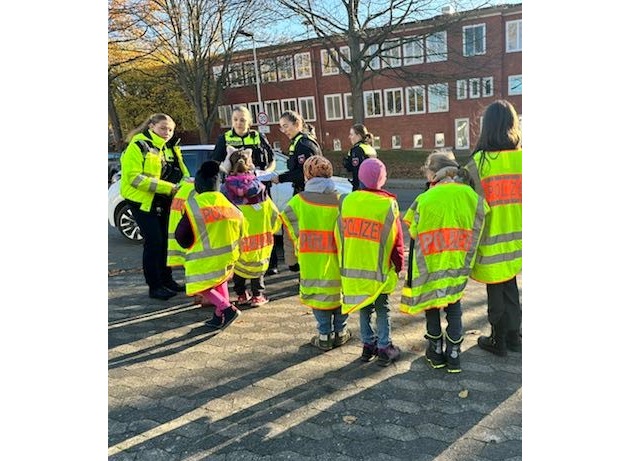 POL-NOM: Verkehrskontrolle mit Grundschulkindern