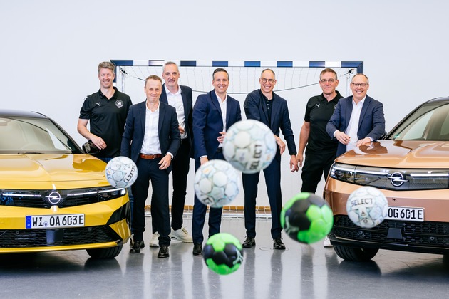 Opel wird neuer Namensgeber der Handball-Bundesliga und strategischer Partner der Handball-Frauen- und M&auml;nner-Nationalmannschaft