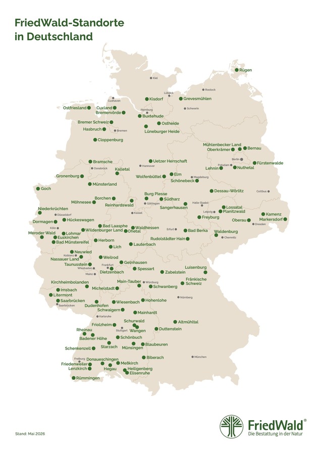 25 Jahre FriedWald: Abschied in der Natur etabliert (mit Video)