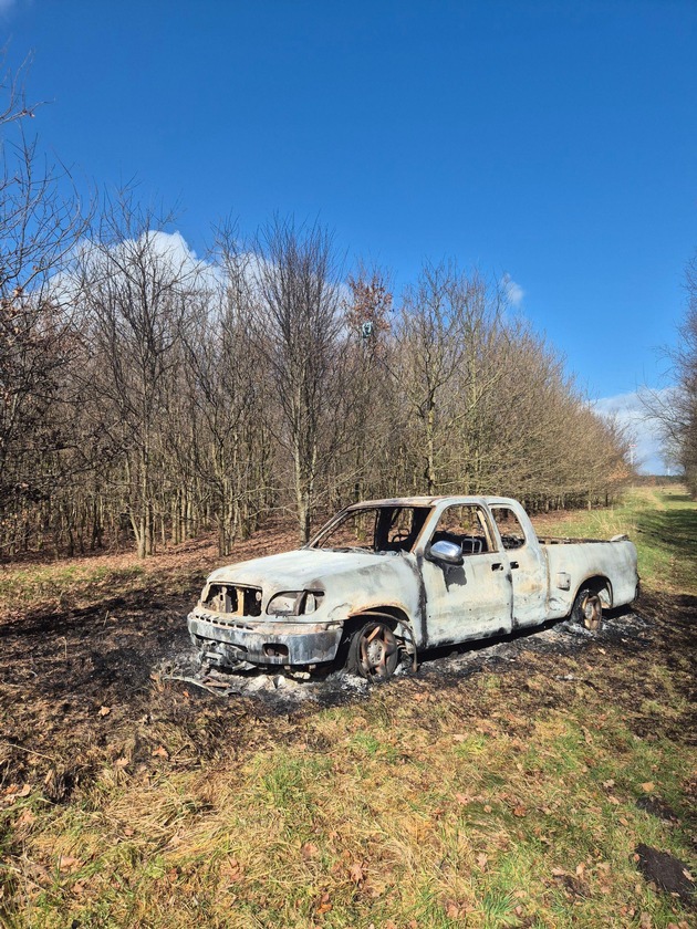 POL-SE: Langeln - Kriminalpolizei sucht Zeugen nach Fahrzeugbrand - Folgemeldung