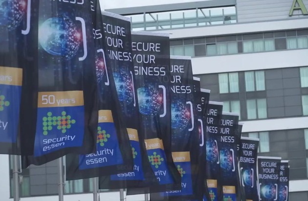 Security Essen: Die Leitmesse für Sicherheit feiert 50-jähriges Jubiläum / Über 500 Aussteller zeigen vom 17. bis 20. September in der Messe Essen ihre Neuheiten Security Essen: Die Leitmesse für Sicherheit feiert 50-jähriges Jubiläum / Über 500 Aussteller zeigen vom 17. bis 20. September in der Messe Essen ihre Neuheiten