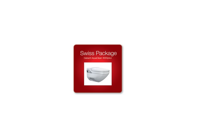 Geberit AquaClean Swiss Package: Das neue Rundum-Sorglos-Paket für Geberit AquaClean 8000plus