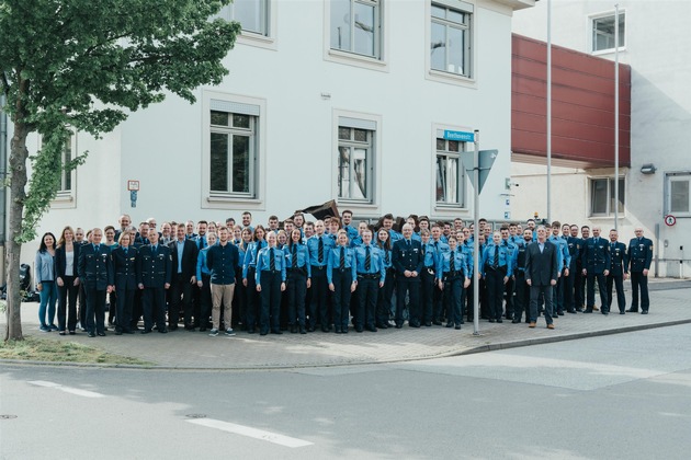 POL-PPRP: Polizeipräsidium Rheinpfalz - Begrüßung 65 neuer Polizistinnen und Polizisten im Polizeipräsidium Rheinpfalz