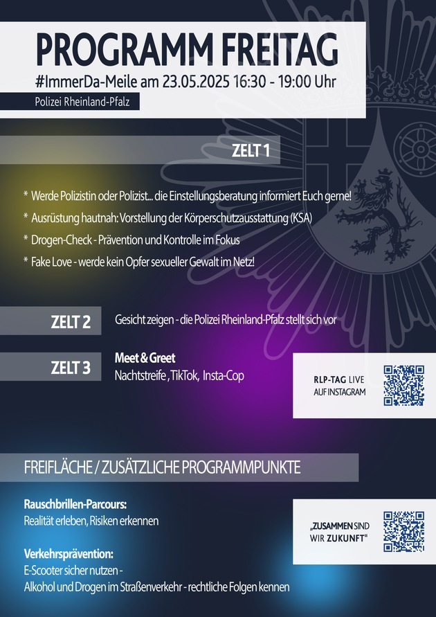 PP-ELT: #IMMERDA-Meile: Die Polizei Rheinland Pfalz zeigt interessante Einblicke