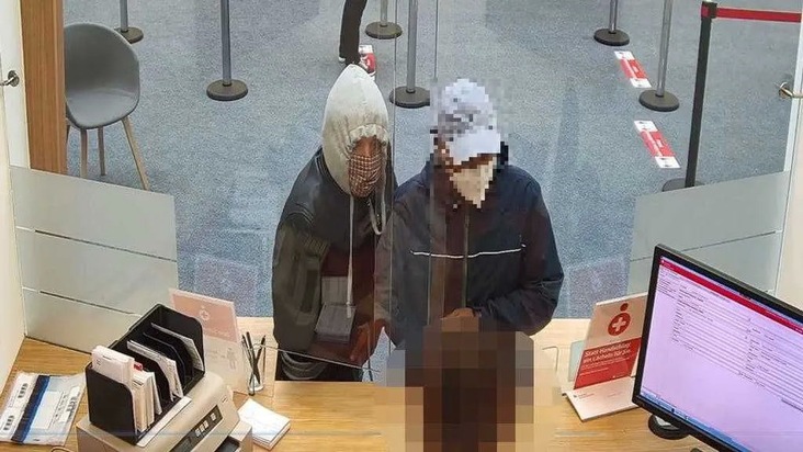 POL-MS: Banküberfall an der Rothenburg - Polizei sucht Täter mit Bildern und Video
