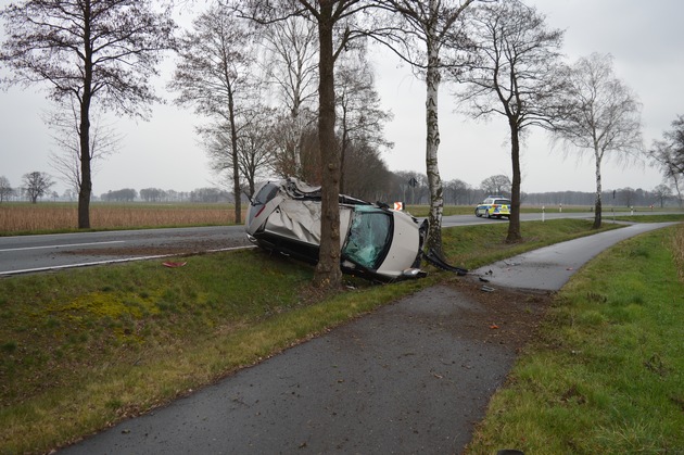 POL-DH: +++ zwei Verkehrsunfälle mit jeweils einer schwer verletzten Person in Sulingen (Samtgemeinde Kirchdorf)+++