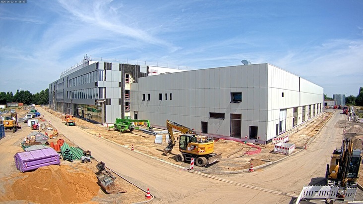 Erste Produktkammern in der „Fabrik der Zukunft“ von GEA in Elsdorf –