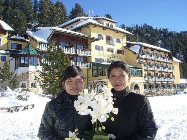 Seehotel Jägerwirt: Bali im Schnee - BILD