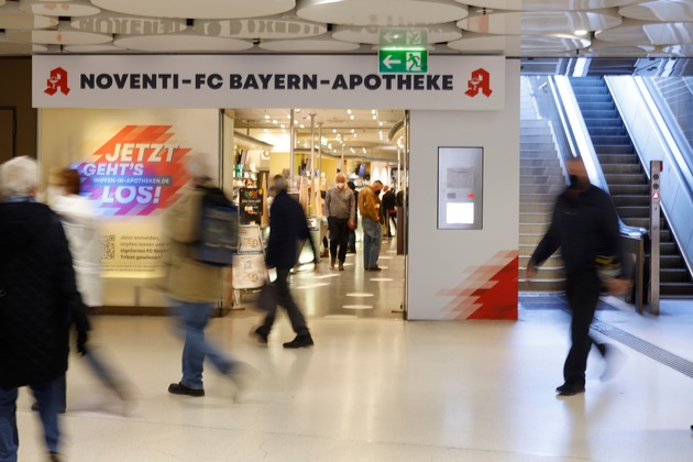 Gesundheitsunternehmen NOVENTI und der FC BAYERN MÜNCHEN schließen exklusive Gesundheitspartnerschaft bis Mitte 2024