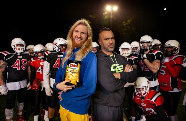 Intersnack Knabber-Gebäck GmbH & Co. KG: Chio Tortillas holen Hype um Halbzeit-Spots im Football-Finale nach Deutschland: Erste deutsche Snack-Marke produziert Werbespot exklusiv zum Football-Saison-Finale