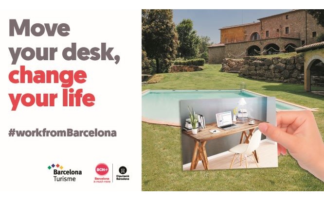 Pressemitteilung: Barcelona Workation - Tipps und Angebote für das Homeoffice in Barcelona
